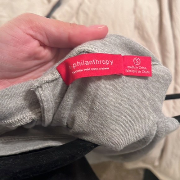 N:philanthropy tank dress with drawstring and ruched side detail size small - Picture 4 of 4